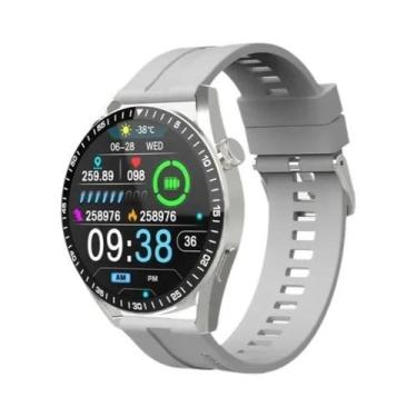 Imagem de Relógio Inteligente Bluetooth Unissex Ola Esporte GT5Pro Com GPS, Moni