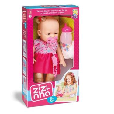 Imagem de Boneca Zizinha Faz Xixi 8163 - Divertoys - Diver Toys