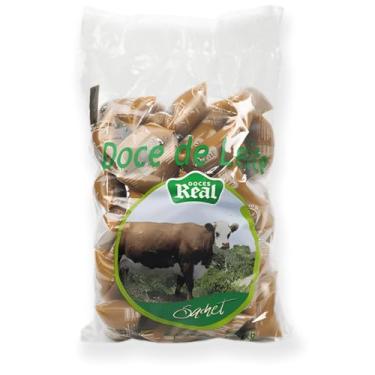 Imagem de Doce de Leite Real Sache 20g – 1kg com 50 Unidades – Delícia Cremosa para Festas e Lembrancinhas