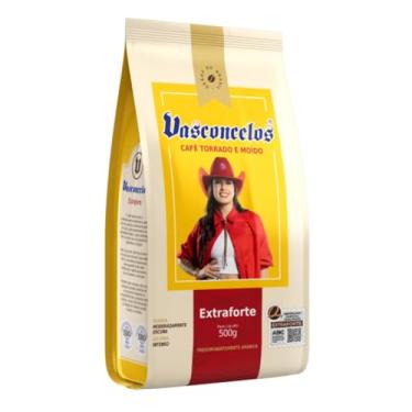 Imagem de Café Vasconcelos 500g – POUNCH – Café da Ana Castela, Sabor Intenso e Autêntico (Extra Forte 500g)