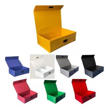 Imagem de Caixa Com Divisória Para Prótese Dentária Várias Cores 10uni - Genéric