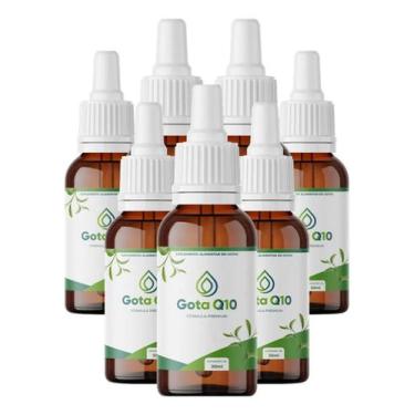 Imagem de 7 Frascos Gota Q10 Óleo Semente de Abacate 30ml