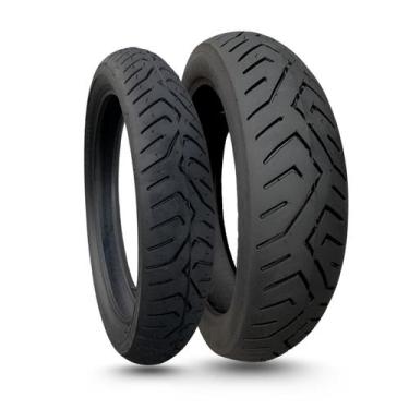 Imagem de Par Pneus 130/70-17 100/80-17 Para Honda CBR 250 - Black Tyres