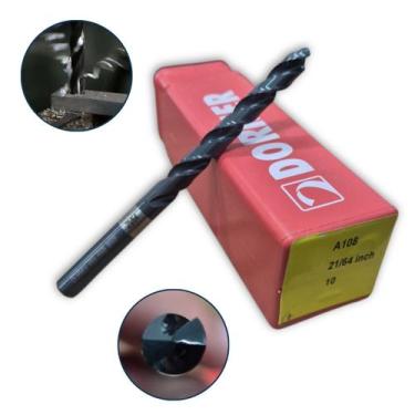 Imagem de Broca HSS 21/64 A108 DIN338 Dormer Para Aço Inox