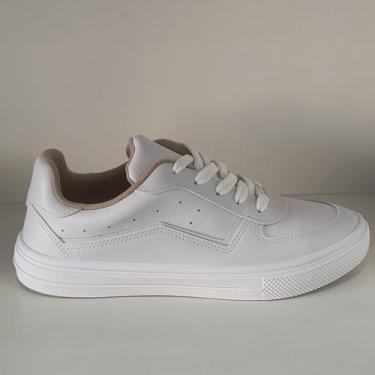 Imagem de Tênis Moleca Feminino 2716 Casual, Branco, 37