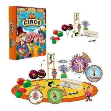 Imagem de Brinquedo Kit Circo Show de Ciência Truques e Habilidades - Dican