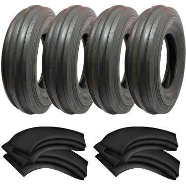 Imagem de Kit 4 Pneus 750-16 Mtf2 8 Lonas Maggion + 4 Câmaras