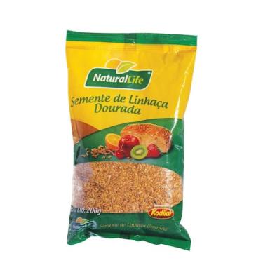 Imagem de Semente de Linhaça Dourada Kodilar 200g - Kodilar - Natural Life, Dour