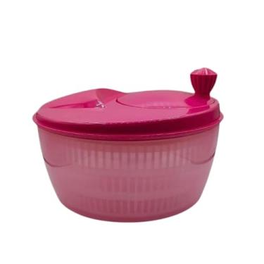Imagem de Centrífuga Manual Seca Saladas Verduras 4 Litros(Rosa)