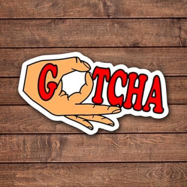 Imagem de 3 adesivos engraçados - decalques resistentes a UV para diário, fichário e chapéu duro - presentes joviais para adultos e colegas de trabalho