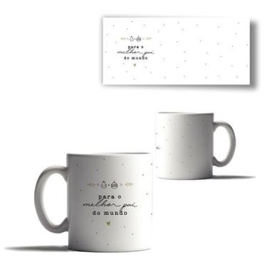 Imagem de Caneca Porcelana Minimalista Mensagem Natal Familiares Amor - Enjoy Sh