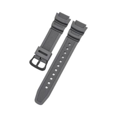 Imagem de Pulseira De Borracha De Silicone De 18mm Para Casio G-Shock AE-1200 AQ