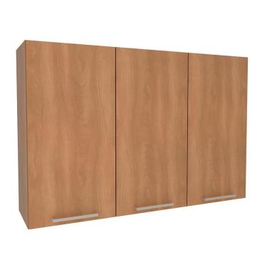 Imagem de Armario Aereo 3 Portas 120 Cm Mdp  Freijo Tecno Mobili