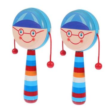 Imagem de HEMOTON, 2 peças de brinquedos educacionais Rattle Kids Brinquedos man