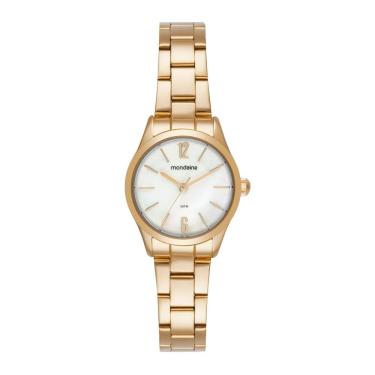 Imagem de Relogio Mondaine Feminino Ref: 99823lpmvde1 Casual Dourado