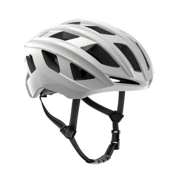 Imagem de Vaveren Capacete de bicicleta Capacete de bicicleta Acessórios de ciclismo Portátil para bicicletas de estrada Ciclismo Esportes ao ar livre, White L
