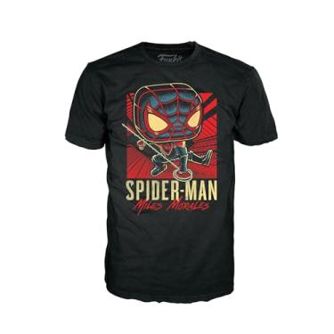 Imagem de POP!TEES CAMISETA : SPIDER MAN MILES MORALES - MILES MORALES - TAM GG - FUNKO
