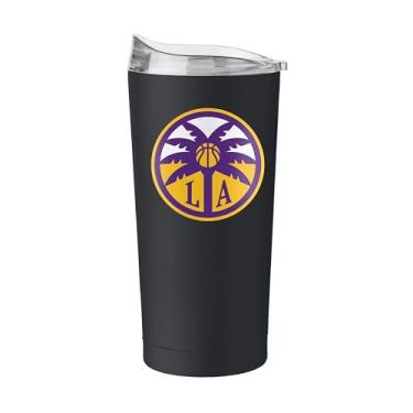 Imagem de FANMATS Copo de aço inoxidável WNBA Los Angeles Sparks de 590 ml – Acabamento em pó durável – Serve para a maioria dos porta-copos, copo WNBA oficialmente licenciado – mantém as bebidas quentes e