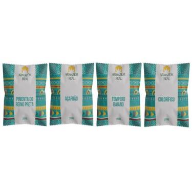 Imagem de Kit Temperos Essenciais - alta qualidade Armazém Real