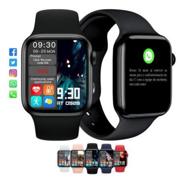 Imagem de Smartwatch S8 Preto Para Android E IOS Masculino E Femenino