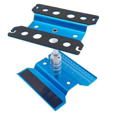 Imagem de RC Car Stand RC Repair Stand 360 Degree Rotation Lift or Lower for Traxxas Arrma Redcat Axial RC4WD HSP Losi 1/8 1/10 1/12 1/16 Scale RC Crawler Car Truck Buggies (Sky Blue)