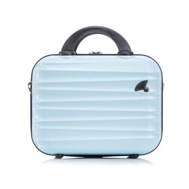 Imagem de Frasqueira De Viagem Rígida Maleta Valise Organizadora De Bagagem Necessaire - Pisa - Allabard Cor Azul Claro