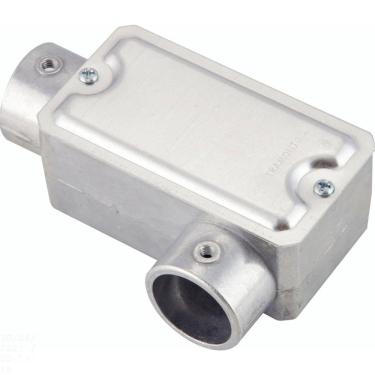 Imagem de Condulete Fixo 3/4" Tipo "ll" - Com Tampa / Sem Rosca / Sem Pintura Tramontina