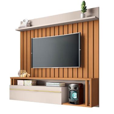 Imagem de Painel Para Suspenso 55 Pol. Elza H01 Off White-cinamomo - Mpozenato