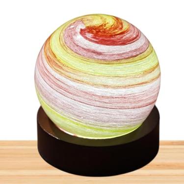 Imagem de Lâmpada Da Lua Noturna,Decoração Doméstica Regulável,Luz de Cabeceira Recarregável - Para A Sala De Estar O Quarto De Bebé O Canto De Leitura O Dormitório O Hotel O Apartamento E As