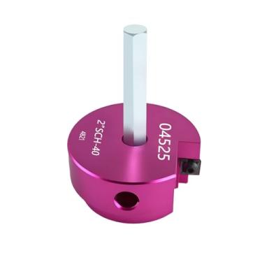 Imagem de Kit de alargador de tubo de PVC, 1 peça de 5.1 cm (PPR200) para acessórios de plástico SCH 40 CPVC e ABS – Serve para brocas de 1/5.1 cm com eixo hexagonal de 0,9 cm – Ideal para limpeza de