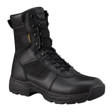 Imagem de Propper Bota masculina Series 100 20.3 cm com zíper lateral, impermeável, militar e tática, Preto, 46