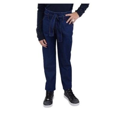 Imagem de Calça Jeans Infantil Feminina Dipopini Clochard Azul - CIF14-Feminino