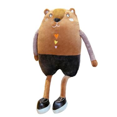 Imagem de Boneca de pelúcia Brown Bear 24 cm para presente infantil