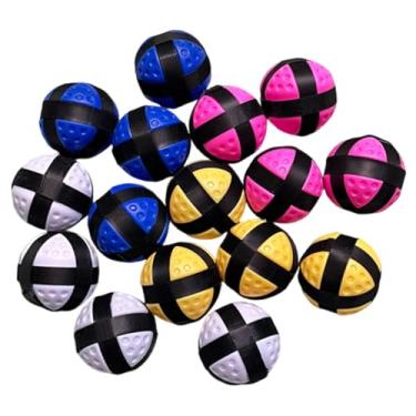 Imagem de simhoa Bolas de golfe aderentes, bolas esportivas, brinquedo para treinamento, coloridas, para uso interno e externo, acessórios leves para jogos de, Fita Preta