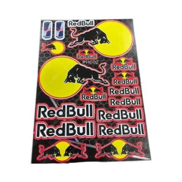 Imagem de Kit de decalque para capacete de adesivos de motocicleta com logotipo 