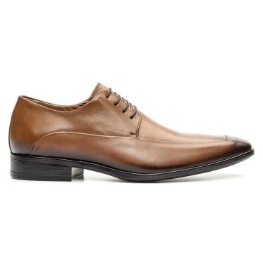 Imagem de Sapato Masculino Derby Italiano Couro Whisky - GIB2755NTWSK