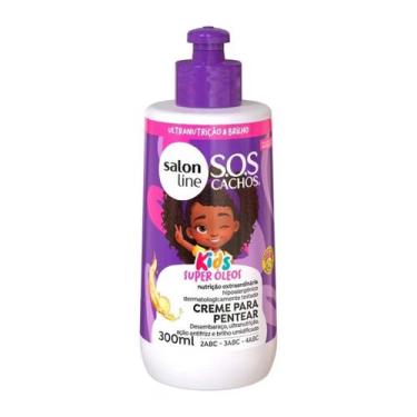 Imagem de Creme Para Pentear SOS Cachos Kids Super Óleos 300ml - Salon Line