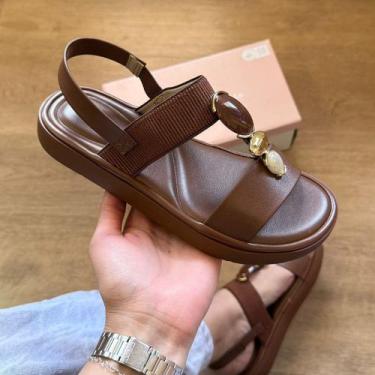 Imagem de Sandalia Modare 7208.108 Ultraconforto Joanete Leve Feminina com Pedra