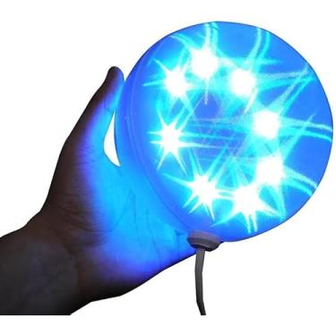 Imagem de BOLA NATAL COM LED RGB - PISCA-PISCA COLORIDO | ENFEITE GRANDE DE TOMADA (Cod. STO1005)