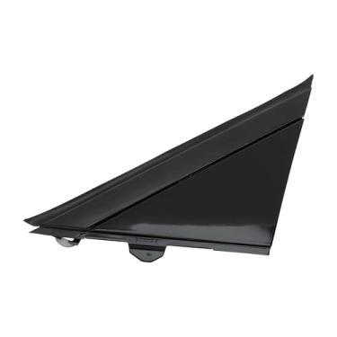 Imagem de Partuto Acabamento triangular de canto de pilar No.1SH17KX7AA Capa de painel com aplique de bandeira de espelho frontal esquerdo para FIAT 500 2012 plástico