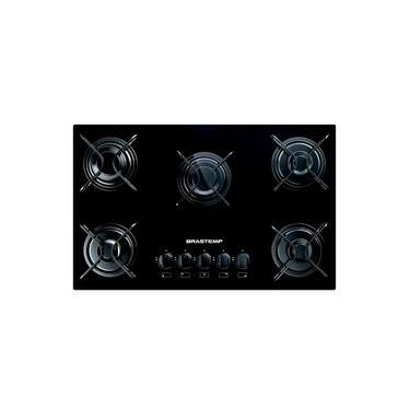 Imagem de Cooktop 5 Bocas Brastemp com Grades Piatina e Acendimento Automático - BDD75AE Bivolt