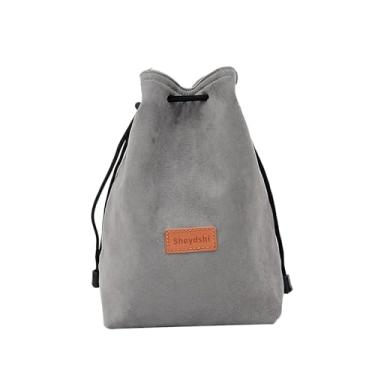 Imagem de Bolsa para Câmera DSLR Capa Portátil Protetora Camisola de Camiseta Micro Singles Camurça Pelúcia Macia Dentro Acessório