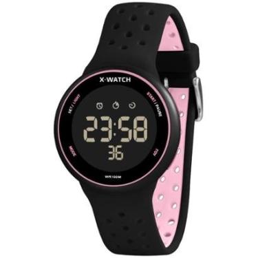 Imagem de Relógio Pulso Quartz Digital X-Watch XFPPD096W-Feminino