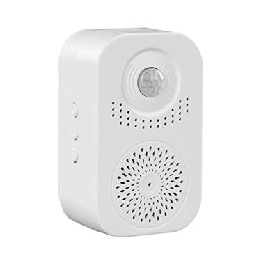 Imagem de Campainha com sensor infravermelho de volume ajustável, sem fio, com função de gravação