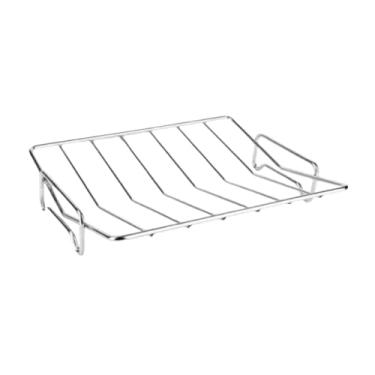 Imagem de Bothyi Grelha para assar peru, suporte para assar peru, defumar, grelhar, fácil de limpar, grelha para costelas de churrasco, assadeira para churrasco, forno