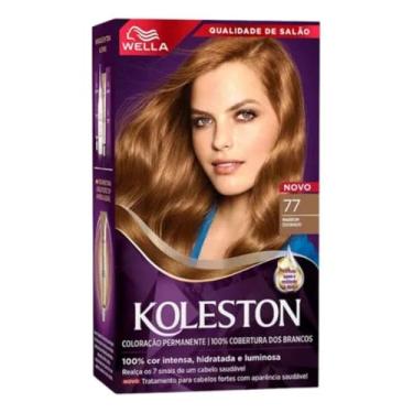 Imagem de Tintura Koleston 77 Marrom Dourado