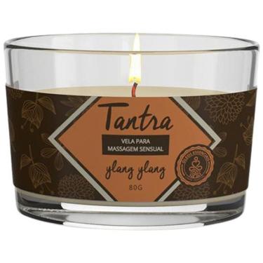 Imagem de Vela Para Massagem Sensual Tantra Ylang Ylang - 80G
