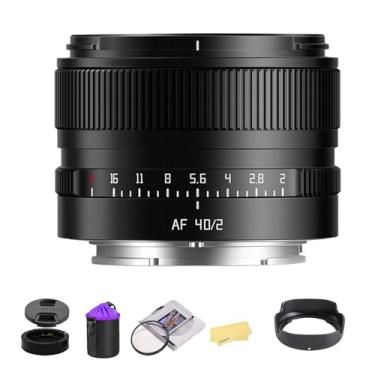 Imagem de Lente de foco automático TTArtisan 40mm F2 Full Frame para câmeras de montagem L compatível com Panasonic S1RII, S5, S5M2, S9 compatível com Sigma FP, FPL