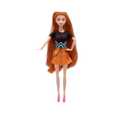 Imagem de Boneca Menina Kpop Demon Hunters Figura De Anime Rumi Mira Zoey Brinqu