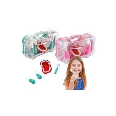 Imagem de KIT DENTISTA MINI EC ST - Brinquedo Educativo de Higiene Bucal - PAKIT